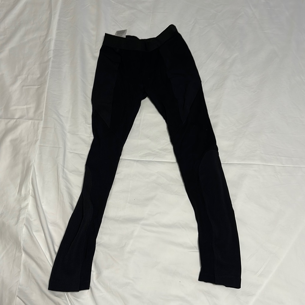 Bcbgmaxazria black biker tights Xs